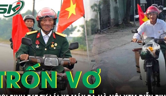 Cựu binh 76 tuổi trốn vợ, tự lái xe máy từ Nghệ An ra Hà Nội xem diễu binh mừng Quốc khánh