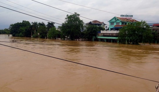 Lũ trên sông Cầu và Sông Thương lên cao, nguy cơ ngập ở nhiều nơi
