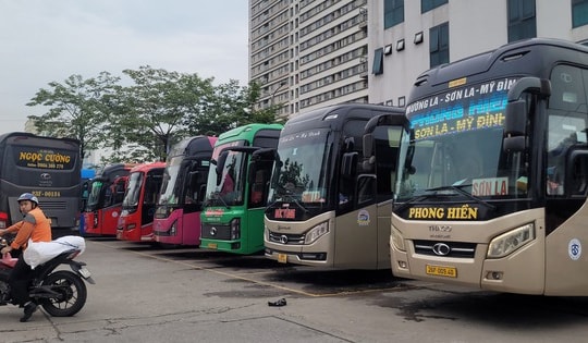 Bến xe Mỹ Đình sẽ tăng 350% lượt khách đến Thủ đô xem diễu binh, diễu hành, giá vé xe được kiểm soát