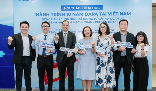 Long Châu và AstraZeneca đồng hành cùng sức khỏe tim – thận người Việt