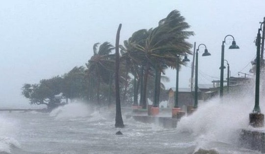 Vùng áp thấp đã mạnh lên thành áp thấp nhiệt đới, di chuyển nhanh