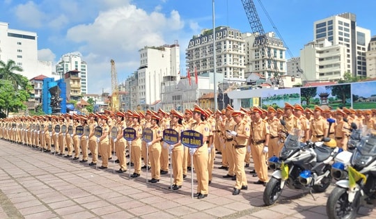 33 tỉnh, thành chi viện gần 100 phương tiện, 660 CSGT cho Hà Nội dịp Quốc khánh