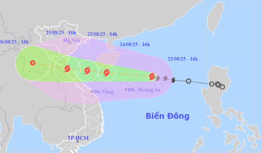 Bão số 5 Kajiki tiến sát Hoàng Sa, Bộ Xây dựng phát lệnh khẩn