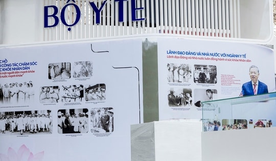 Lộ diện hình ảnh gian triển lãm thành tựu ngành Y tế Việt Nam trước giờ khai mạc