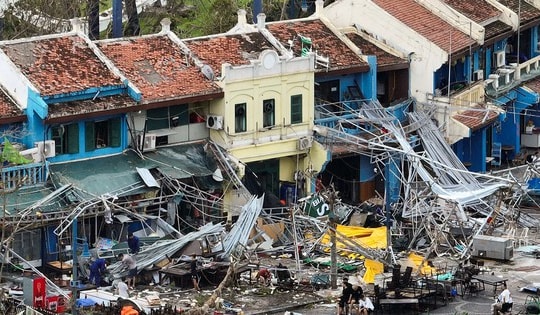 Mức độ nguy hiểm của bão số 5 không kém bão Yagi về gió mạnh