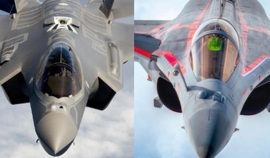Tiêm kích Rafale của Pháp 'hạ gục' F-35 Mỹ trong trận không chiến mô phỏng