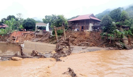 167 điểm có nguy cơ cao lũ quét, sạt lở đất từ Thanh Hóa đến Quảng Trị