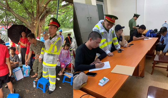 Xử phạt nhiều trường hợp giữ chỗ, bán ghế khi xe sơ duyệt diễu binh, diễu hành