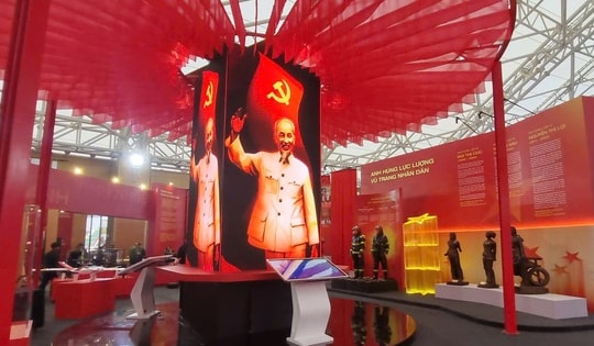 Triển lãm thành tựu đất nước đã hoàn thiện, sẵn sàng cho ngày khai mạc