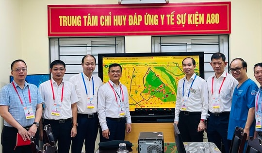 Đảm bảo công tác y tế phục vụ Lễ sơ duyệt sự kiện A80