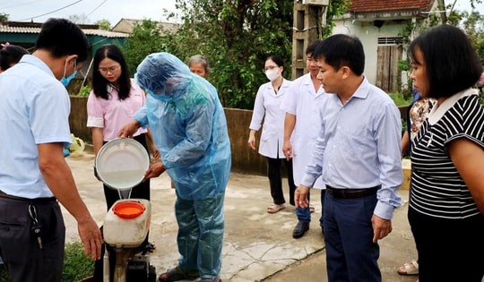 Hà Tĩnh chủ động phòng chống dịch bệnh sau mưa bão