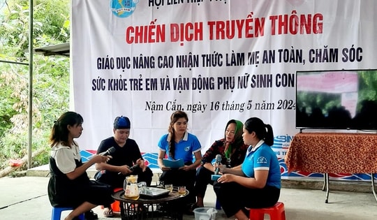 Nghệ An: Thay đổi nhận thức, nâng cao sức khỏe phụ nữ và trẻ em dân tộc thiểu số