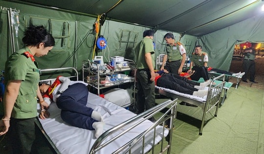 Biến lều y tế thành 'bệnh viện thu nhỏ': Điểm tựa vững chắc cho chiến sĩ A80