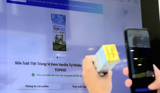 TH true MILK 'trình làng' kỳ tích mới: Ứng dụng công nghệ blockchain truy xuất nguồn gốc sản phẩm tại triển lãm 80 năm thành tựu đất nước