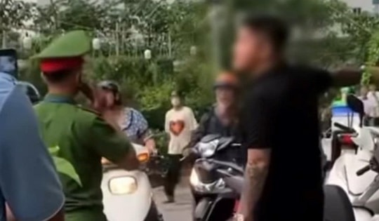 Xử lý đối tượng gây rối, thách thức công an tại chốt bảo vệ sơ duyệt Quốc khánh 2/9