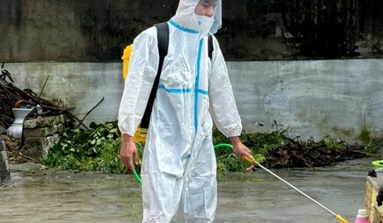 Thanh Hóa khẩn trương xử lý môi trường sau lũ, phòng chống dịch bệnh