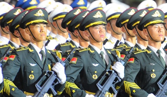 Ngắm trọn 4 khối quân đội Trung Quốc, Nga, Lào, Campuchia tham gia diễu binh, diễu hành