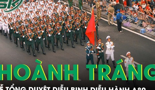 Hoành tráng buổi tổng duyệt A80: Các đoàn diễu binh, diễu hành đi giữa vòng tay nhân dân