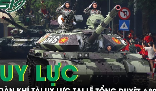 Trầm trồ với dàn khí tài đầy uy lực tại buổi tổng duyệt diễu binh, diễu hành mừng Quốc khánh 2/9