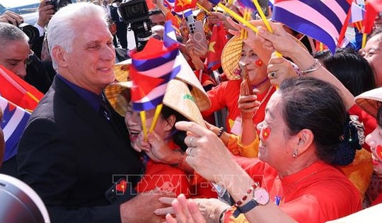 Bí thư thứ Nhất, Chủ tịch nước Cuba bắt đầu thăm cấp Nhà nước tới Việt Nam