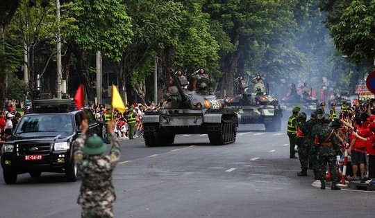 Lịch cấm đường mới nhất phục vụ diễu binh, diễu hành 2/9