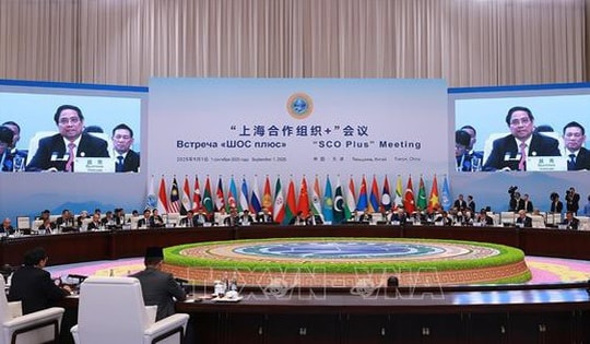 Thủ tướng dự Hội nghị Thượng đỉnh Tổ chức Hợp tác Thượng Hải mở rộng (SCO +)