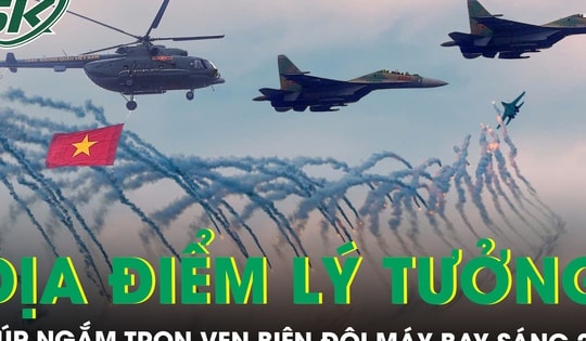 Gợi ý địa điểm đẹp và thời gian ‘vàng’ giúp ngắm trọn vẹn biên đội máy bay qua trung tâm Thủ đô sáng 2/9