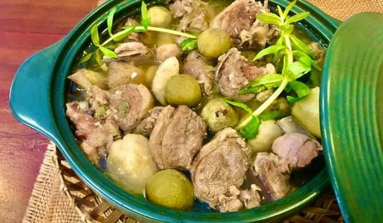 Vịt om sấu, món ăn thanh mát, bổ dưỡng cho ngày nghỉ lễ