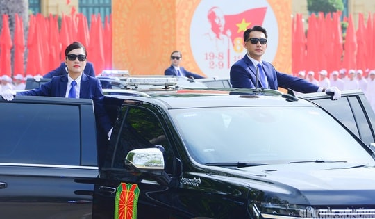 Ngắm dàn xe đặc chủng của lực lượng Công an nhân dân Việt Nam tại Lễ diễu binh, diễu hành