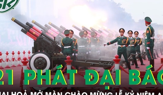 Xem lại 21 phát đại bác rền vang mở màn Lễ kỷ niệm 80 năm Quốc khánh