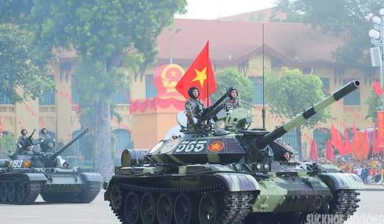Mãn nhãn với màn diễu hành của khối khí tài quân sự trên Quảng trường Ba Đình ngày Quốc khánh 2/9