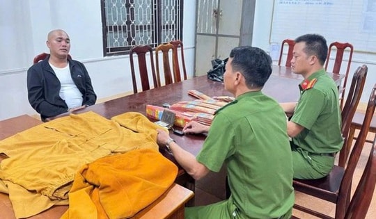 Thủ đoạn ít ai ngờ của gã đàn ông cạo trọc đầu, giả làm sư thầy