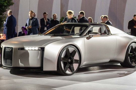 Audi Concept C lần đầu tiên có mui trần đóng mở điện 2 tấm