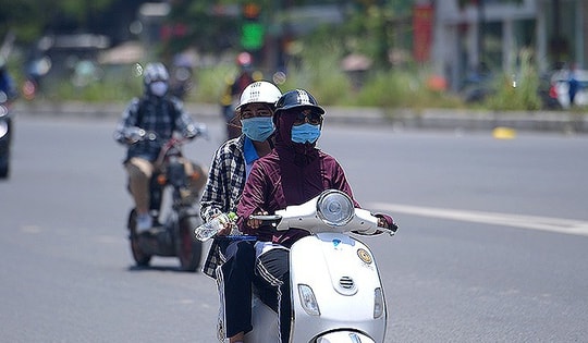 Miền Bắc nắng nóng gay gắt, nhiệt cao đến 36 độ