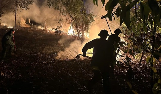 Khống chế vụ cháy rừng ở Huế, phát hiện thi thể người đàn ông