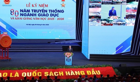 Lãnh đạo Đảng, Nhà nước dự kỷ niệm 80 năm ngành Giáo dục và khai giảng năm học mới