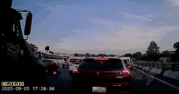 Xe container đâm hàng loạt phương tiện trên đường Nguyễn Văn Linh, Hà Nội