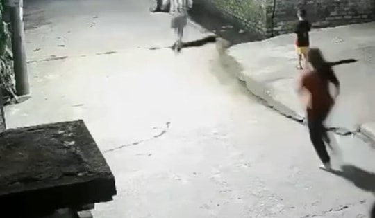 Video bé trai 4 tuổi nhanh trí cứu em thoát nạn khi rơi xuống mương nước sâu