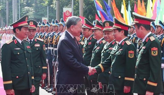 Tổng Bí thư dự Kỷ niệm 80 năm Ngày truyền thống Bộ Tổng Tham mưu QĐND Việt Nam