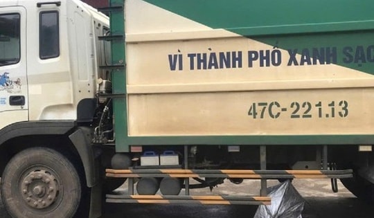 Một học sinh tử vong sau va chạm với xe chở rác ở trường