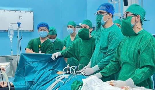 Ca phẫu thuật nội soi cấp cứu đầu tiên tại Đặc khu Côn Đảo