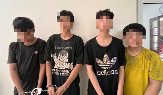 Bắt giữ nhóm cướp tài sản tuổi teen