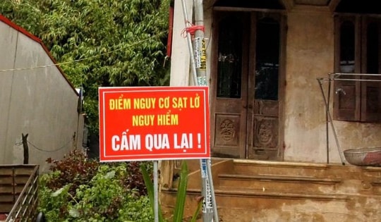 Thanh Hóa công bố tình huống khẩn cấp về thiên tai tại nhiều xã