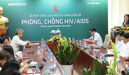 Phát động 'Giải Báo chí toàn quốc về phòng, chống HIV/AIDS năm 2025'