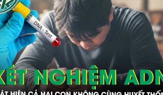 Người đàn ông ngã quỵ khi phát hiện cả hai con không cùng huyết thống sau khi xét nghiệm ADN