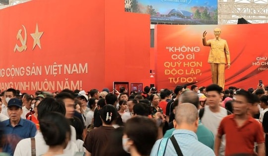 Triển lãm thành tựu đất nước thu hút 6,5 triệu lượt khách tham quan