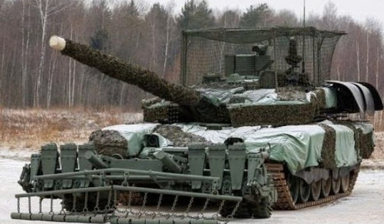 Xe tăng T-90M mới xuất hiện ở tiền tuyến