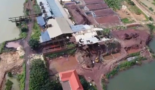 3 đối tượng đổ trái phép hơn 900 tấn chất thải ra môi trường