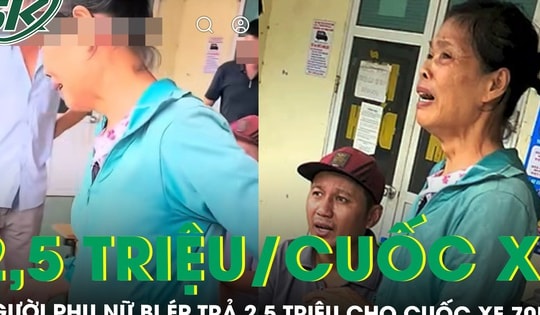 Người phụ nữ bật khóc tức tưởi vì bị ép trả 2,5 triệu đồng cho cuốc xe 70km, công an vào cuộc