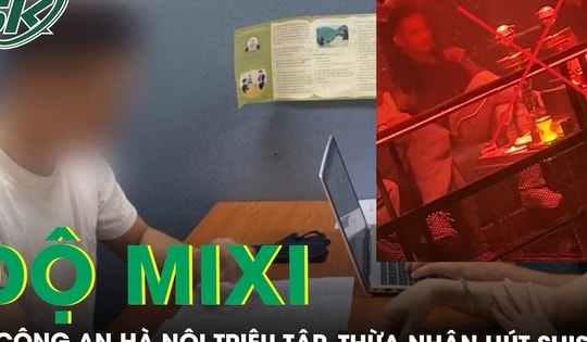 Streamer Độ Mixi bị mời lên làm việc với Công an Hà Nội, thừa nhận sử dụng shisha